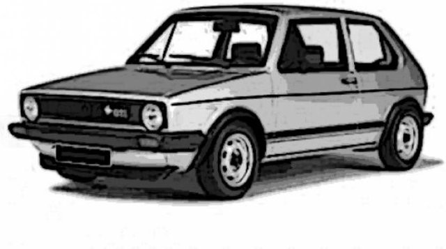 Italeri VW Golf GTI Rabbit, Modellauto, 1:24, Grau - Bild 1