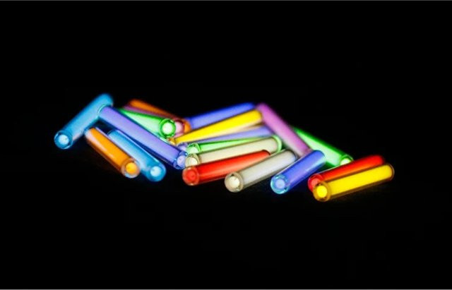 Pinke LED Ersatz-Leuchtdiode 3,5 x 25 mm - Bild 1