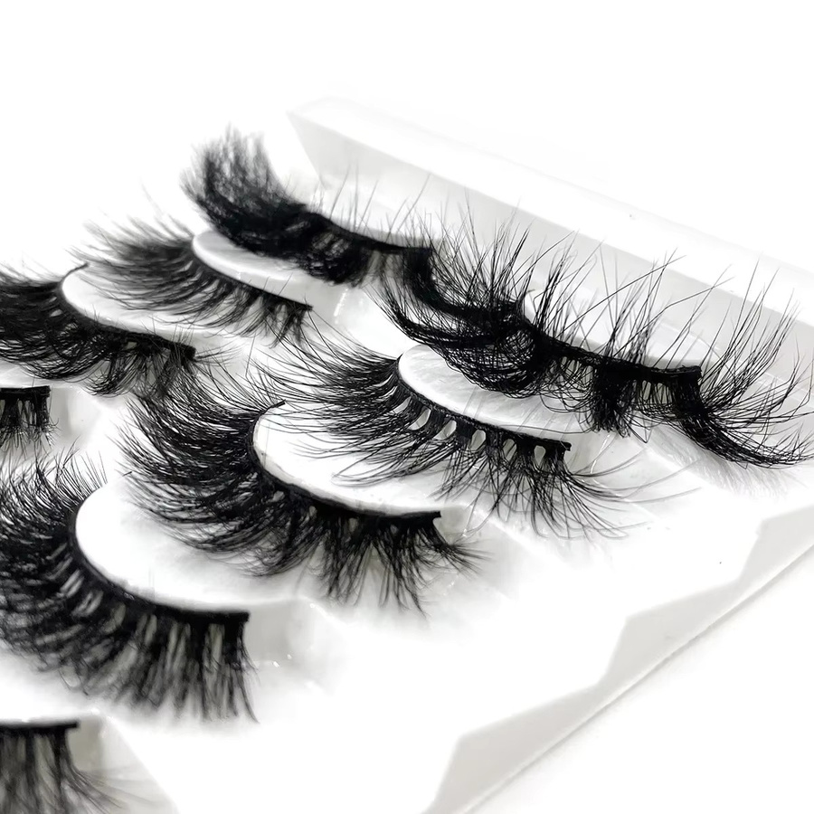 Mix 3D Faux Nerz Wimpern, Black, Unisex - Bild 5