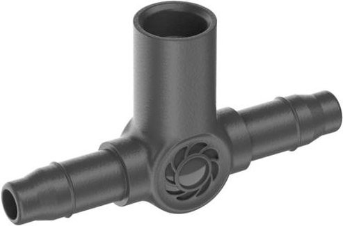 Gardena Micro-Drip-System T-Stück für Sprühdüsen und Endtropfer 4,6 mm (3/16 Zoll) Set mit 5 T-Stücken und 1 Verschlusskappe - Bild 1