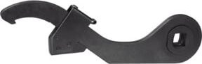 AMF Hakenschlüssel 771Md verstellbar mit Nase aus gehärtetem Stahl, schwarz, Spannbereich 45-90 mm - Bild 1