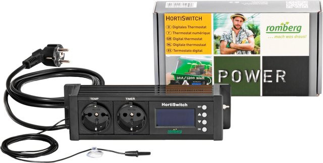 Romberg Thermostat HortiSwitch für die Anzucht im Hobbygarten - Bild 1