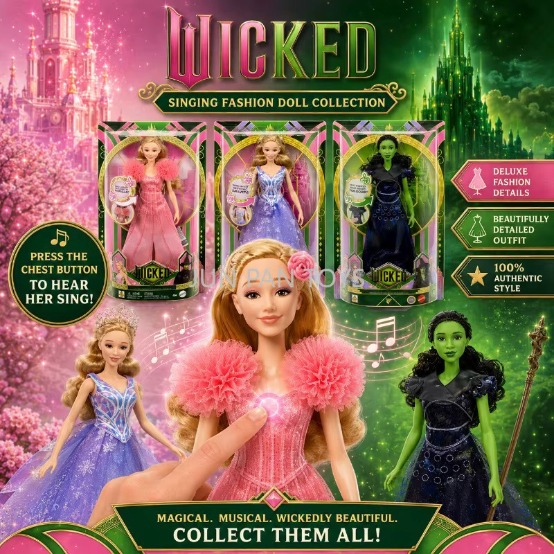 Hot Toys Wicked Glinda Elphaba, Modepuppe, mit Sound, ab 4 Jahren - Bild 2