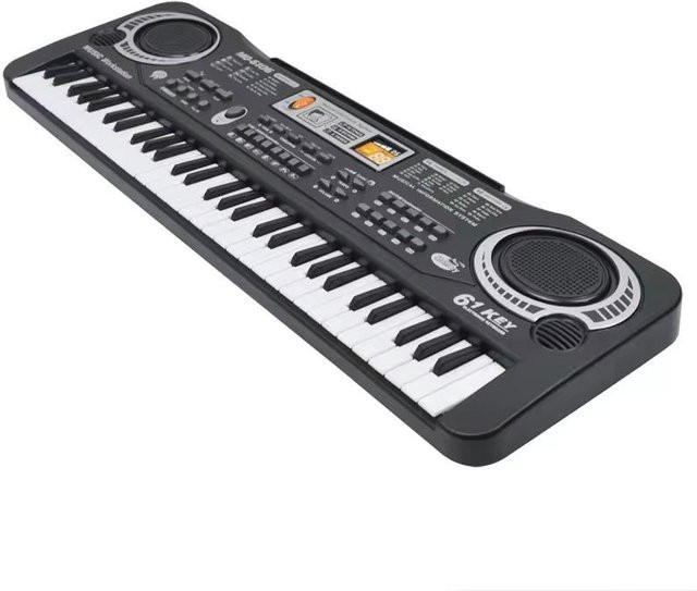 Linyi toy car Elektronisches Kinderklavier Tastatur, mit Mikrofon, ab 3 Jahre - Bild 1