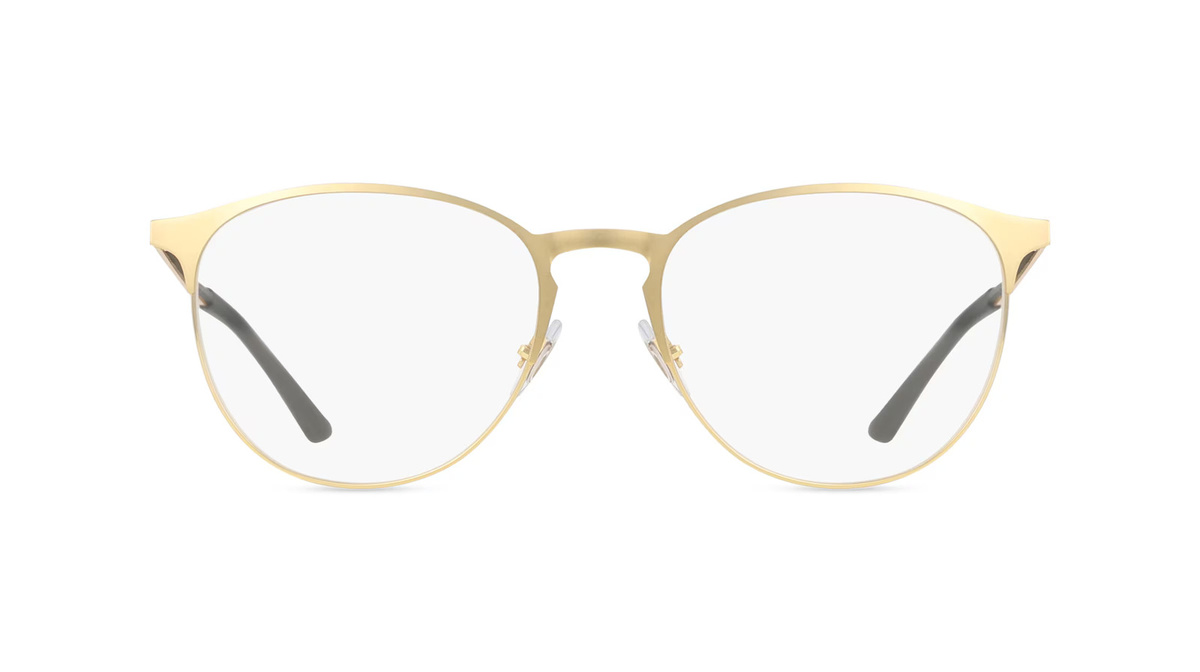 Ray-Ban RX6375 Korrektionsbrille, Vollrand, Panto, Metall, Unisex, gold - Bild 1
