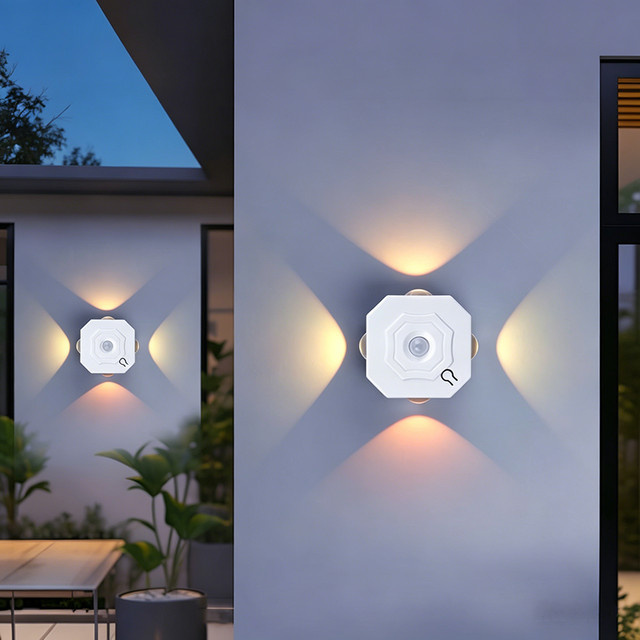 GGBEE LED-Schrankleuchte mit Bewegungssensor, wiederaufladbar und magnetisch, dimmbar, Farbe: Weiß - Bild 1