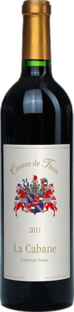 Comte de Thun La Cabane Cabernet Franc trocken 2014 Rotwein Vin de France 0,75 l