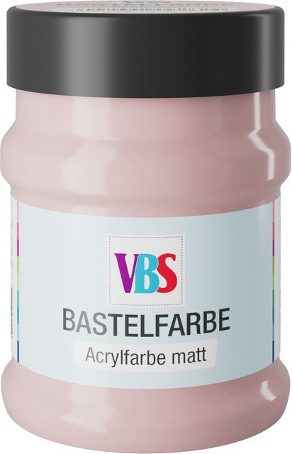 VBS Bastelfarbe Pastell-Rosa - Bild 1