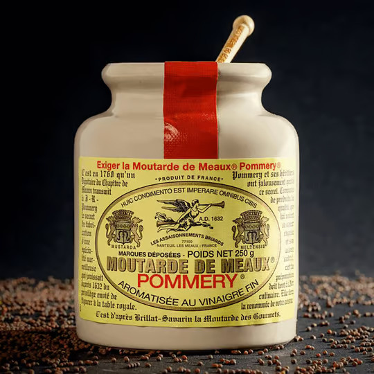 Pommery Moutarde de Meaux Senf mild 250 g - Bild 2
