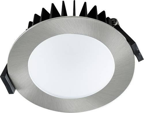 EVN LED-Einbauleuchte L4408130125 in Chrom, 8W Panel-Leuchte für Wohnzimmer und Flur - Bild 1