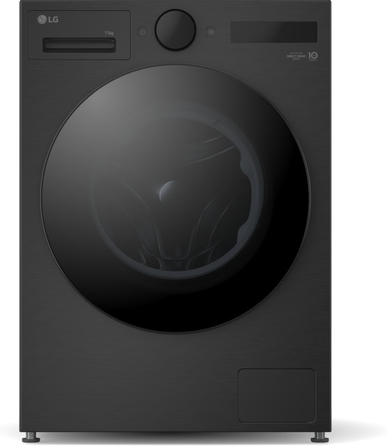 LG Waschmaschine F4WX801YB Frontlader in Schwarz mit Aquastop, Quick Wash und Dampfprogrammen - Bild 1