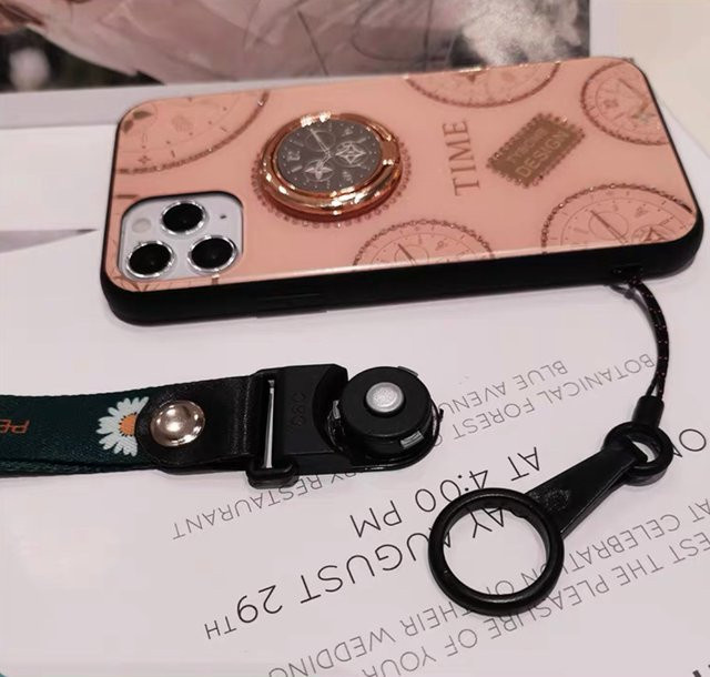 ZHANZHI Multifunktionales Handy-Lanyard in Schwarz als Crossbody-Schultergurt und Halsband mit Handring zur Verlustprävention - Bild 1
