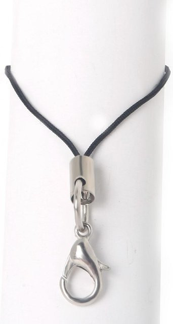 30 Stück Handy-Lanyard-Gurt-Schnüre mit Karabinerverschluss in Schwarz für DIY Schmuckzubehör von Home Craftdiy - Bild 1
