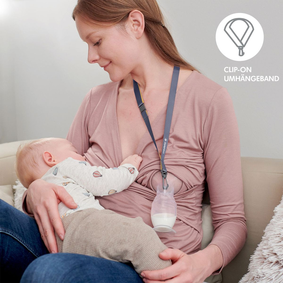 Medela Silikon Muttermilch-Auffangbehälter, BPA-frei und spülmaschinenfest, transparent, 100 ml - Bild 2