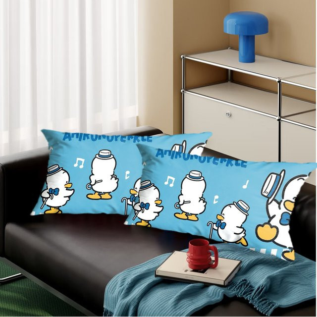 Dekorative MINISO Kissenbezüge Weihnachten Blau B/H: 30 x 30 cm - Bild 1