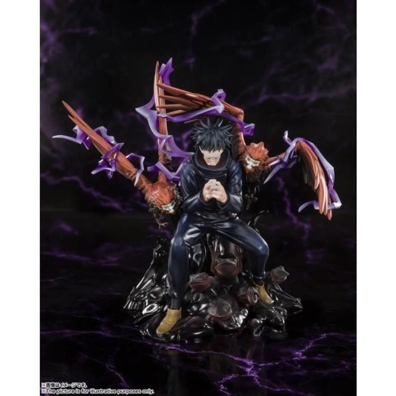 Megumi Fushiguro Figuarts Zero Figur aus Jujutsu Kaisen in Schwarz, Höhe: 21 cm - Bild 3