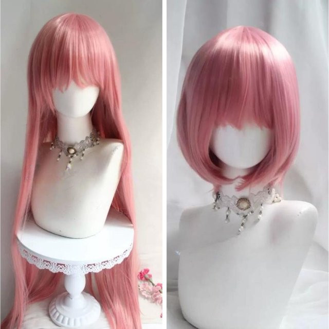 Project Sekai More More Jump! Momoi Airi Cosplay Perücke, Kunsthaar - Bild 1