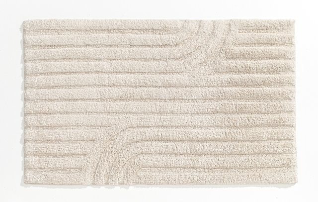 Badematte MINORI von casa NOVA in Braun aus Baumwolle und Polyester - Bild 1