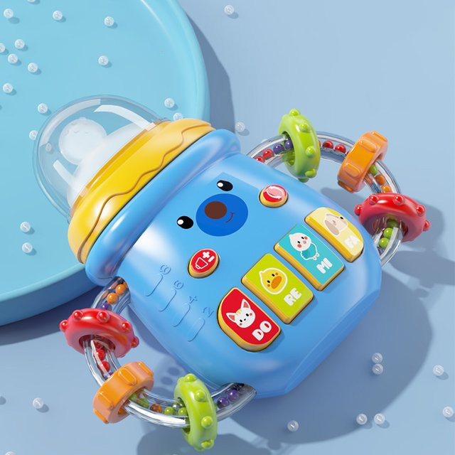 YEGBONG Musikalische Fütterungsflasche Schnuller, Lernspielzeug, ab 0 Jahre - Bild 1