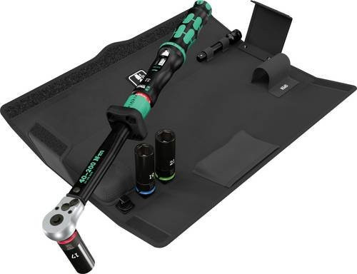Wera Click-Torque Lock C 3 KFZ-Radwechsel-Set, 6-teilig, 1/2 Zoll, Schwarz - Bild 1