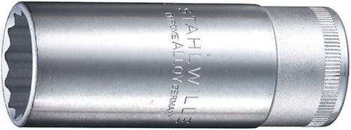Stahlwille Doppelsechskant Steckschlüsseleinsatz 1 3/8 Zoll 1/2 Zoll 12,5 mm in Silber - Bild 1