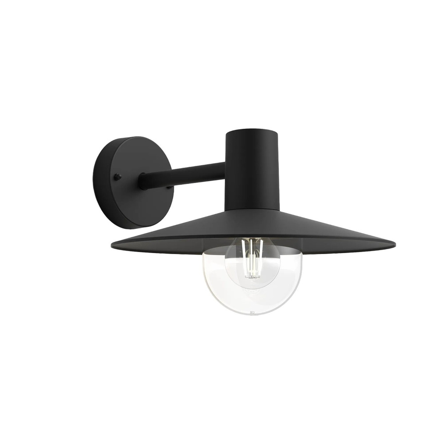 Philips Wandleuchte Skua Schwarz aus Aluminium für Garten und Außenbereich B/H/T: 21,8 x 34,3 x 30 cm - Bild 2