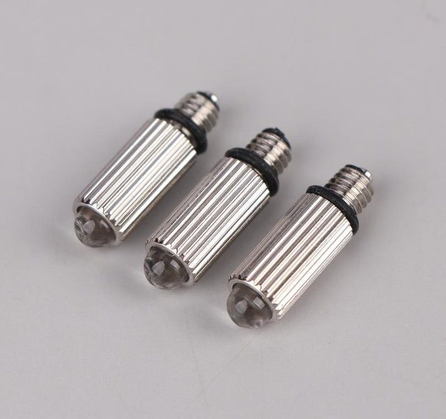 Syerenade LED-Laryngoskop-Birne für Erwachsene, 3er-Set, Weißes Licht, 2,5 V, 0,75 A - Bild 1