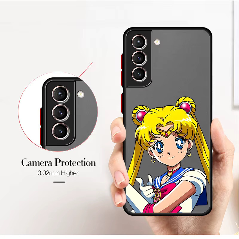 Anime Sailor Moon Handyhülle für Samsung Galaxy S26 S25 S24 S23 S22 S21 S20 Ultra Plus FE und Note 20 in Multicolour - Bild 3