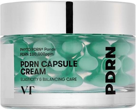 VT COSMETICS PDRN Kapselcreme, Gesichtscreme, 50 ml, mit Hyaluronsäure, Niacinamid, Peptide - Bild 1