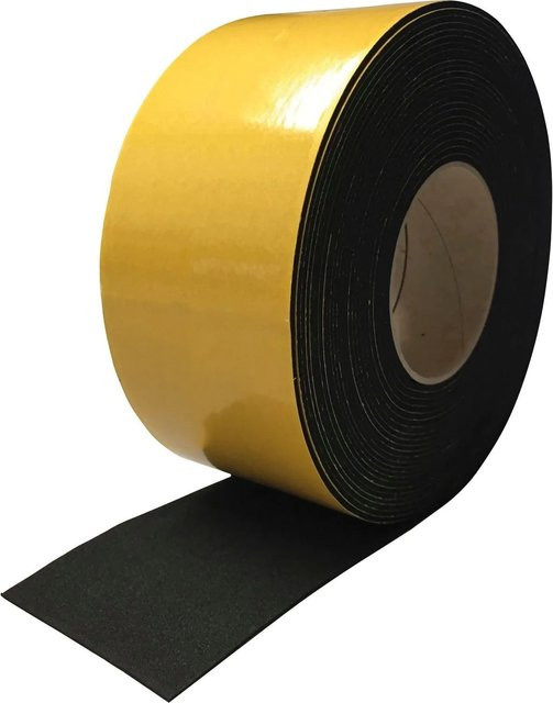 Karle & Rubner Holzschutzband aus Zellkautschuk für Terrassen-Unterkonstruktionen, Breite: 75 mm, Länge: 10 m - Bild 2
