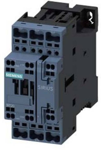 Siemens Leistungsschütz 3RT2023-2NF30 mit 3 Schließern, 690 V/AC, grau - Bild 1