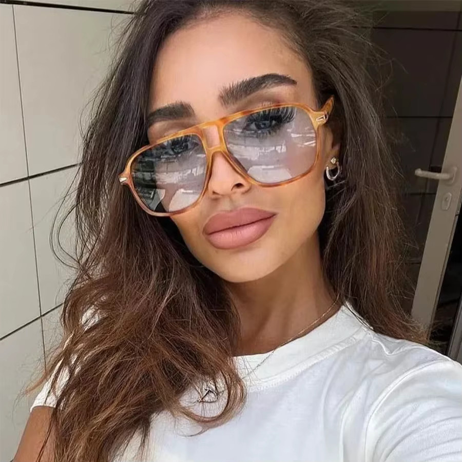 JNPCXI Sonnenbrille Pilot, Vollrand, Unisex, blau, Acetat - Bild 4