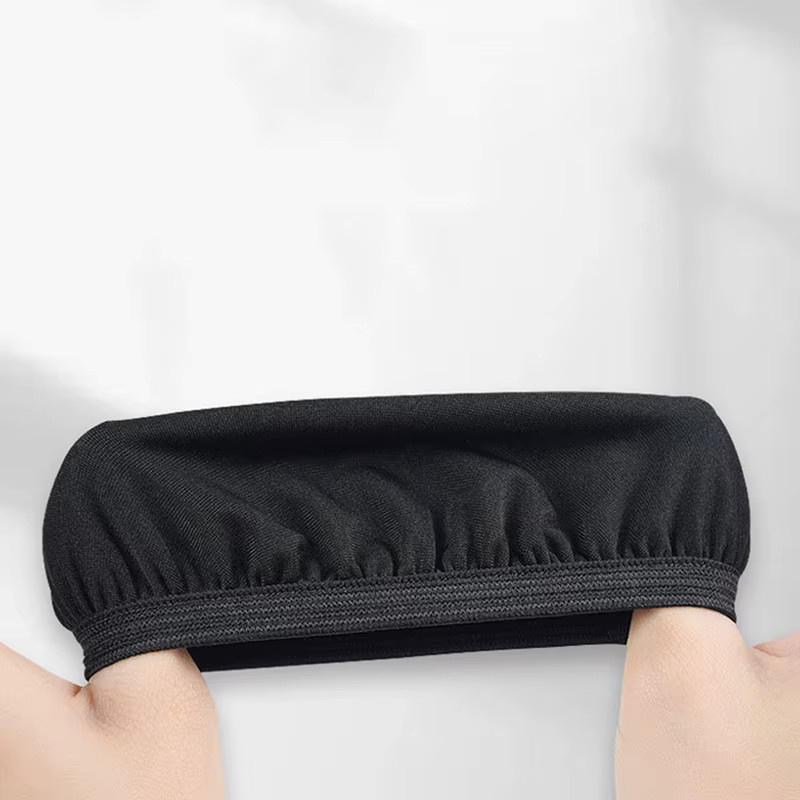 Waschbare Kopfhörer-Abdeckungen für On-Ear-Kopfhörer als Ohrmuschel-Schutz und Staubschutz, Schwarz - Bild 5
