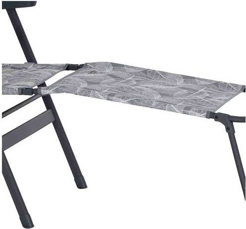 Siena Garden Fußstütze M51750 für Campingstuhl aus Aluminium in Grau - Bild 1
