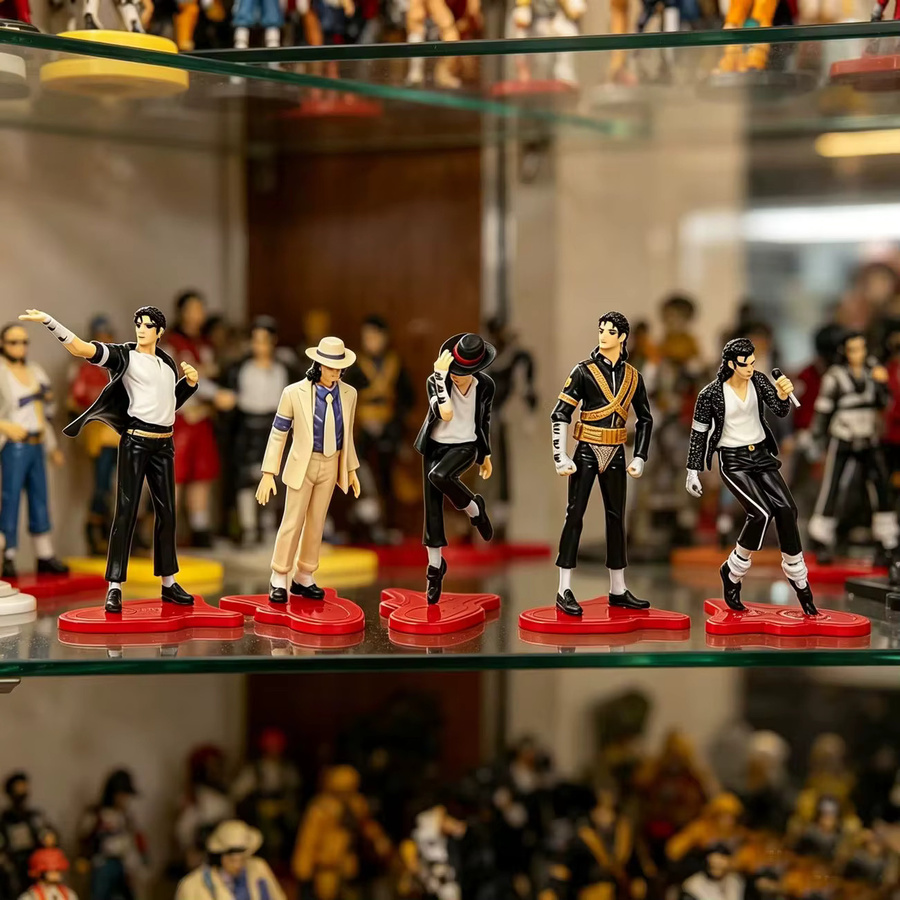 Bandai Michael Jackson Superstar Spacewalk, Cartoon Anime Figuren, Puppen, Set / Bundle - Bild 2