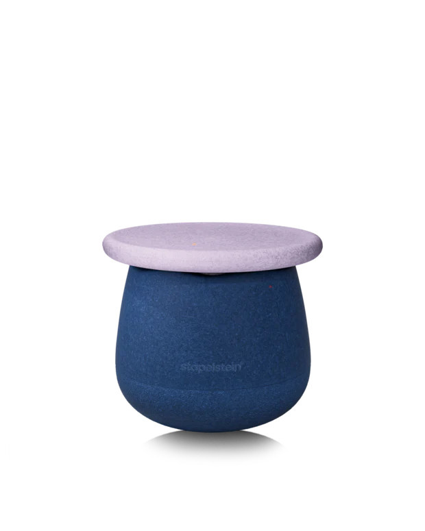 Stapelstein Dynamic small Kinderhocker-Set in bunten Farben für Balance und Bewegung - Bild 1