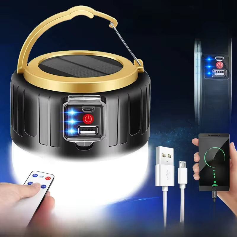 NEWBIRTH LED Camping Laterne mit Fernbedienung, wasserdichte wiederaufladbare Outdoor Taschenlampe und Power Bank in Weiß - Bild 7