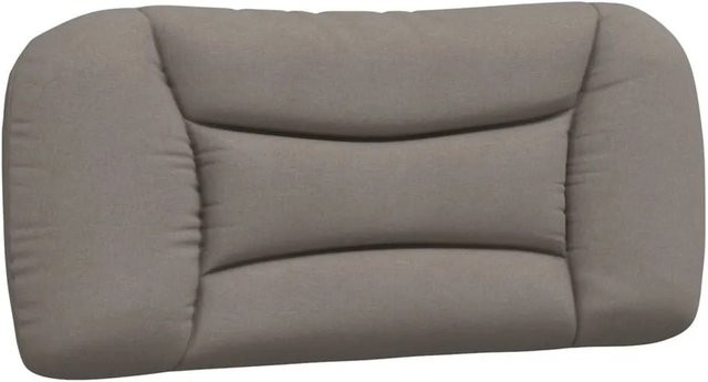 vidaXL Kopfteil-Kissen Hvar in Taupe aus Stoff, Breite: 80 cm - Bild 1
