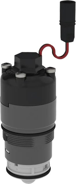 Delabie MV 6V einstellbares Durchfluss-Magnetventil für TEMPOMATIC 3 WT in Schwarz - Bild 1