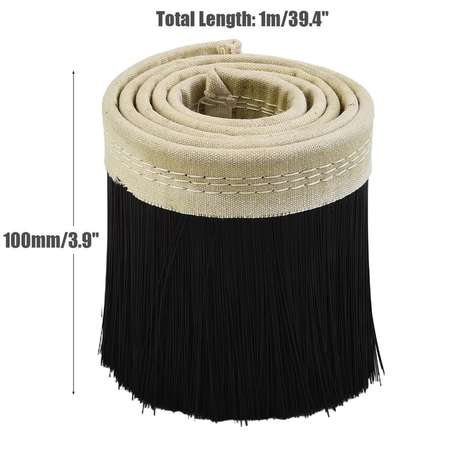 VIE LENTE Nylon Staubschutz Bürste in Schwarz für Spindel Graviermaschinen und CNC Router - Bild 4