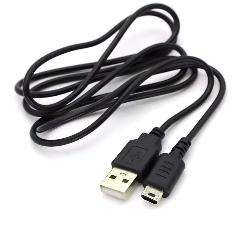 JCD USB Ladekabel für Nintendo DS Lite, NDSi, 3DS und 3DS XL in Schwarz - Bild 2