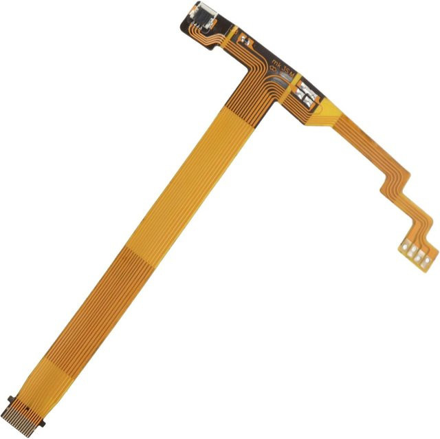 Koogeelife Objektiv-Flexkabel Kamera-Reparaturteil FPC Kameraobjektiv-Linienfokus-Anschluss für AF P 18 bis 55 mm in Orange - Bild 1