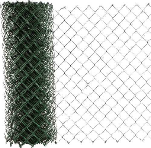 Siena 281068 Maschendraht aus Stahl, grün, PVC-beschichtet, Länge: 25 m - Bild 1