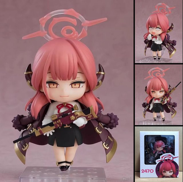 Bandai Blue Archive Rikuhachima Aru Q-Style, Bewegliche Actionfigur - Bild 1