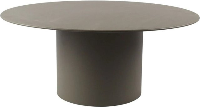 Couchtisch Jovenia von Vente-unique in Khaki aus Metall, quadratisch, Breite: 80 cm, Tiefe: 80 cm, Höhe: 35 cm - Bild 1