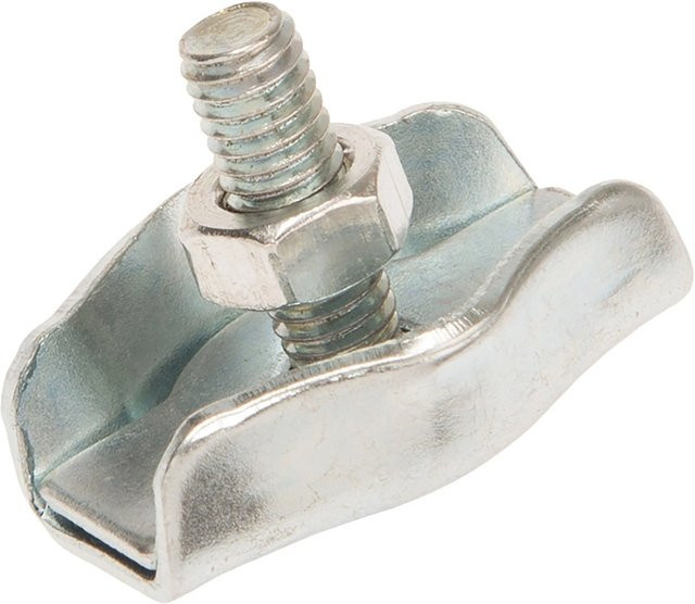Conacord Simplex-Klemme aus Edelstahl in Silber, Länge: 30 mm - Bild 1
