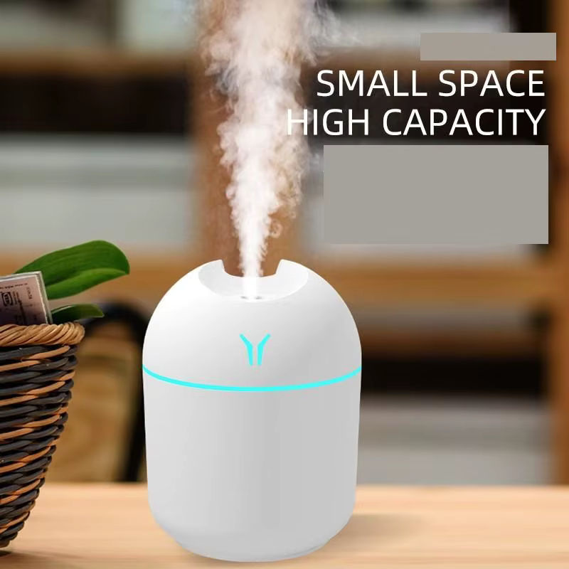 Intelligenter USB Luftbefeuchter und Aromatherapie-Gerät für den Schreibtisch in Weiß - Bild 3