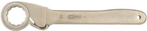 KS Tools BERYLLIUMplus Freilaufknarre 13 mm aus Aluminium-Bronze in Silber - Bild 1