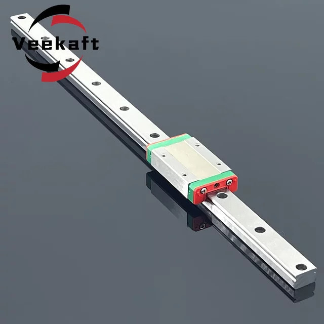 MGN Linearschiene und Linearschlitten Set in Silber für CNC und 3D-Drucker - Bild 1