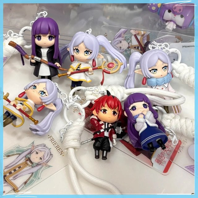 Bandai Frieren Puppen-Schlüsselanhänger, Blindbox, Q-Version Modell - Bild 1